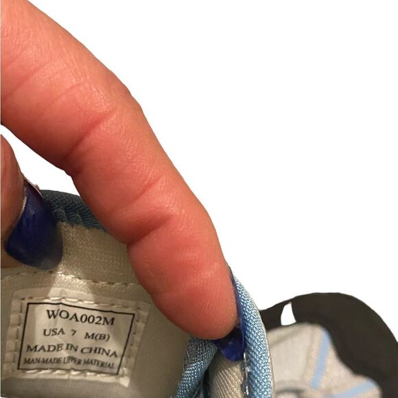 New women’s Propet Piper light blue & grey walking shoes size 7 WOA002M - Picture 10 of 10